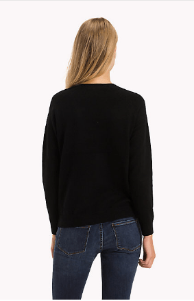 tommy cashmere cable jumper